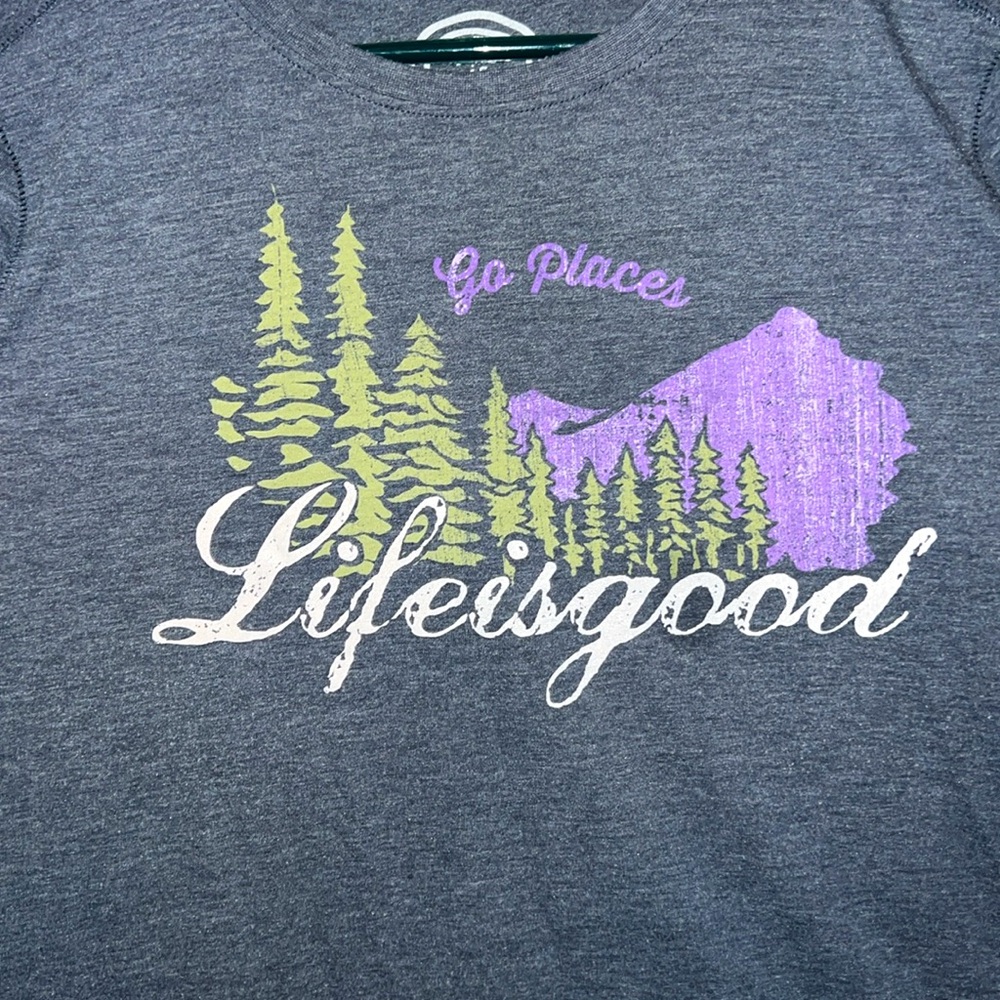 LIFE IS GOOD LIGHTWEIGHT  TEE